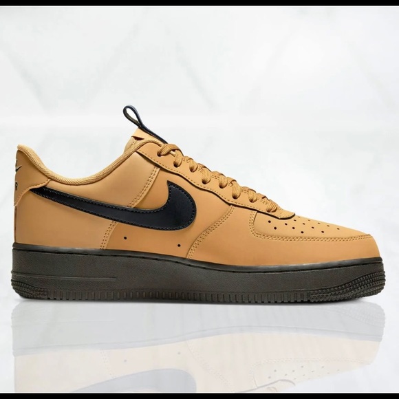 Nike Other - WHEAT BLACK NIKE AIR FORCE 1